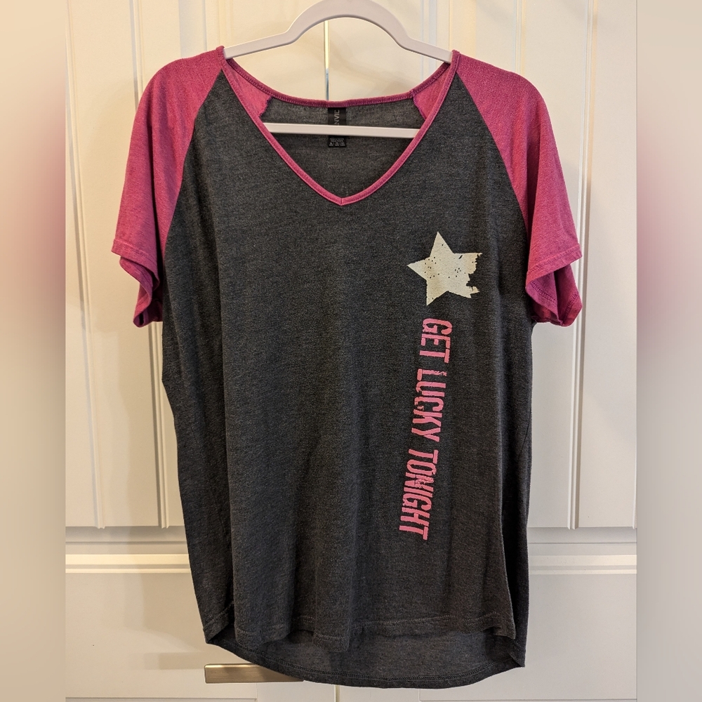Women's Lucky Star Brewery T-shirt, Size XL